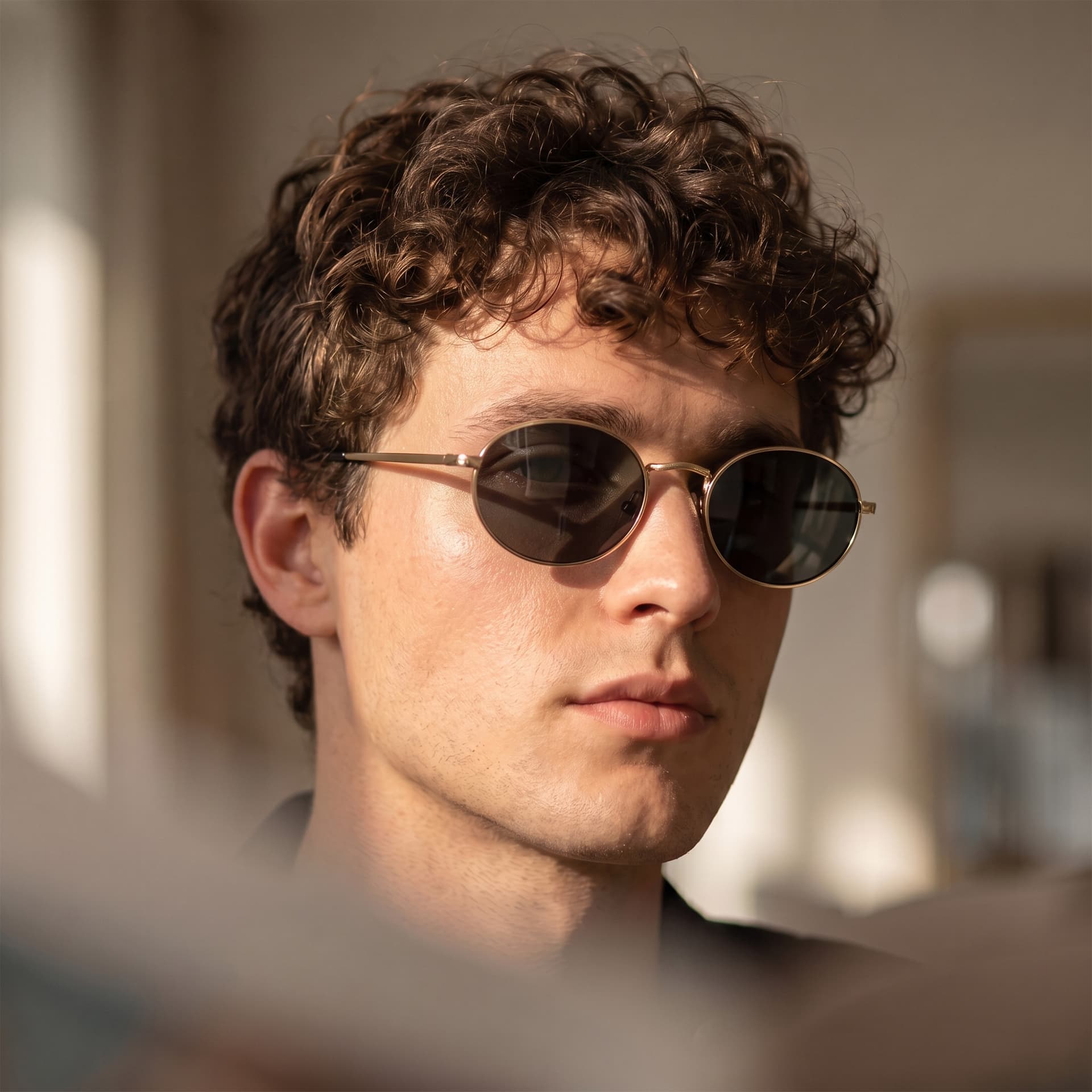 gold sunglasses